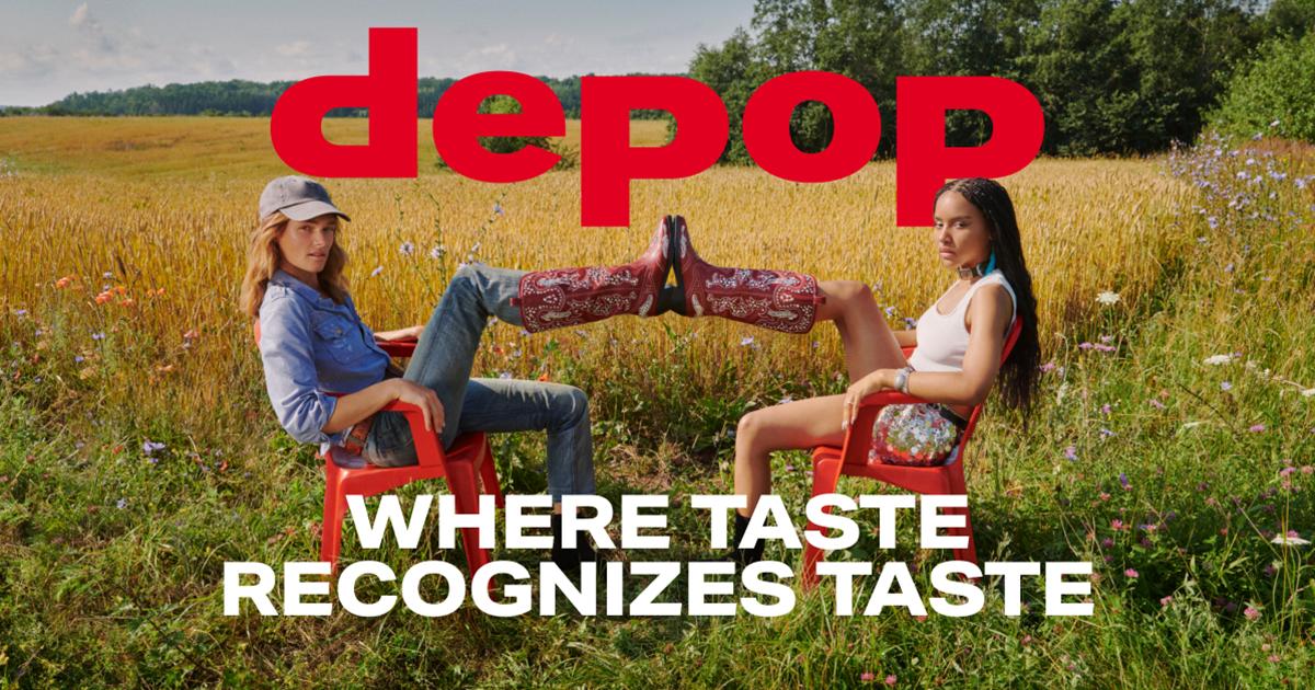 How Depop’s bold marketing strategy is reshaping secondhand fashion