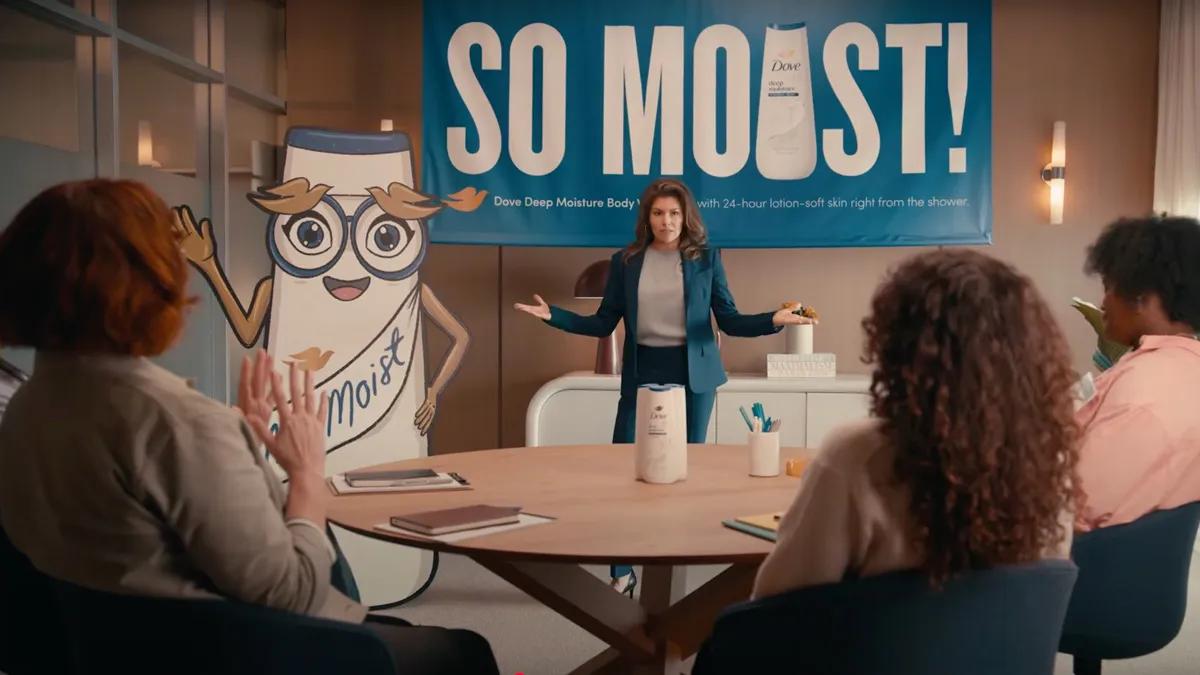 How Dove’s Humorous Brand Marketing Shook Up Its Image with ‘Moist’