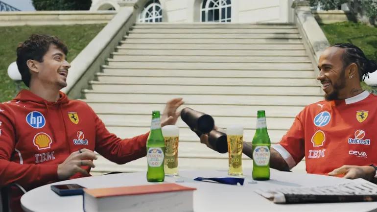 Peroni puts nonalcoholic beer in the driver’s seat for racing tie-in