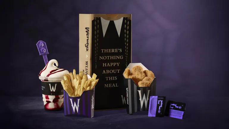 Wendy’s marketing dives into the dark side with ‘Wednesday’ collab — and it’s genius